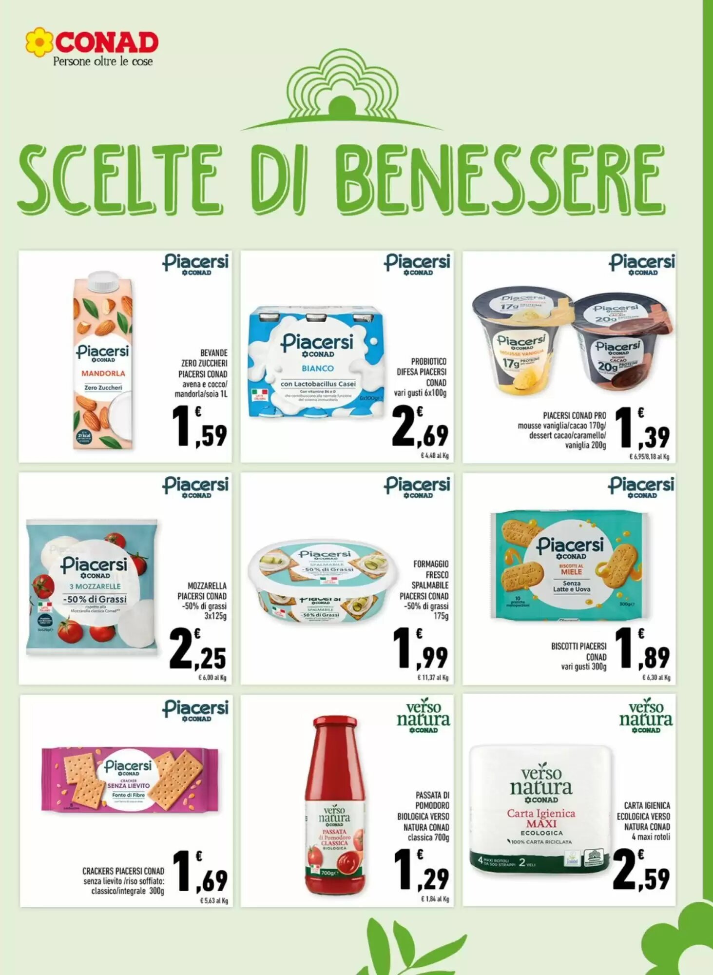 Volantino promozionale Conad Margherita  valide dal 26/08/2026 - Pagina 9.