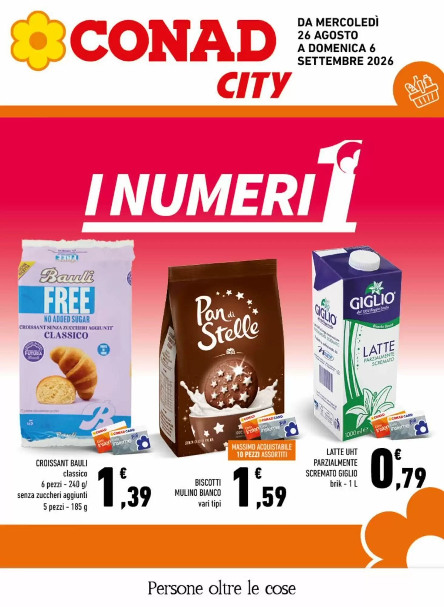 Volantino promozionale Conad City valide dal 26/08/2026 - Pagina 1.