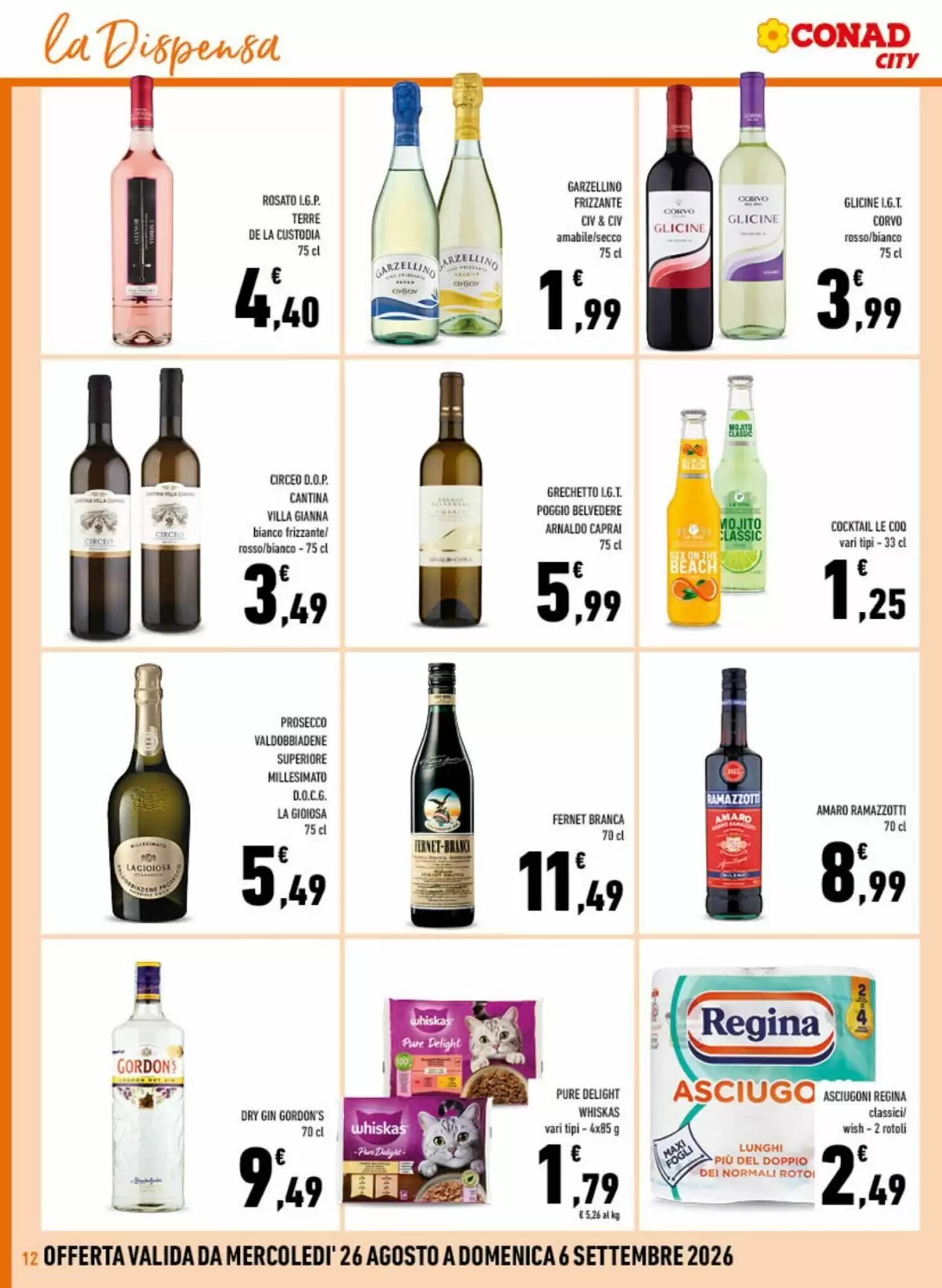 Volantino promozionale Conad City  valide dal 26/08/2026 - Pagina 12.