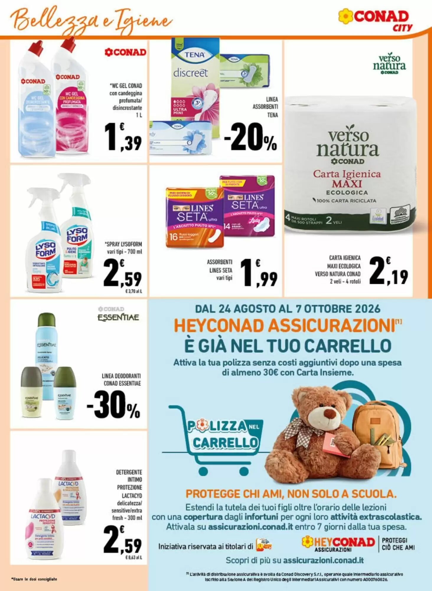 Volantino promozionale Conad City  valide dal 26/08/2026 - Pagina 13.