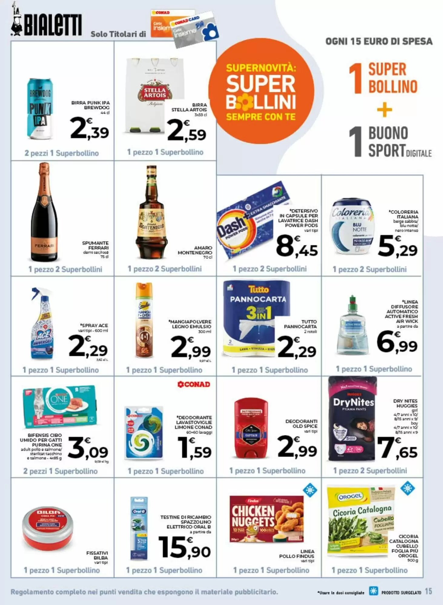 Volantino promozionale Conad City  valide dal 26/08/2026 - Pagina 15.