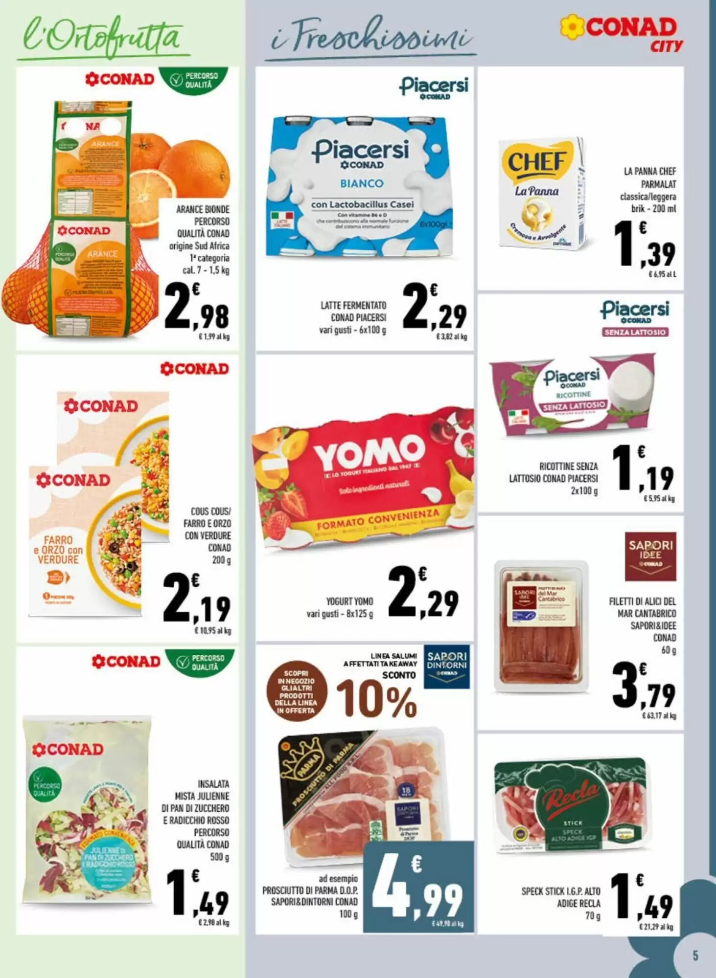 Volantino promozionale Conad City  valide dal 26/08/2026 - Pagina 5.