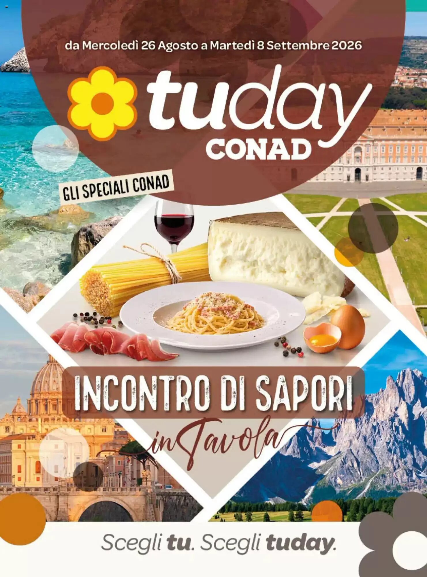 Volantino promozionale Conad  valide dal 26/08/2026 - Pagina 1.