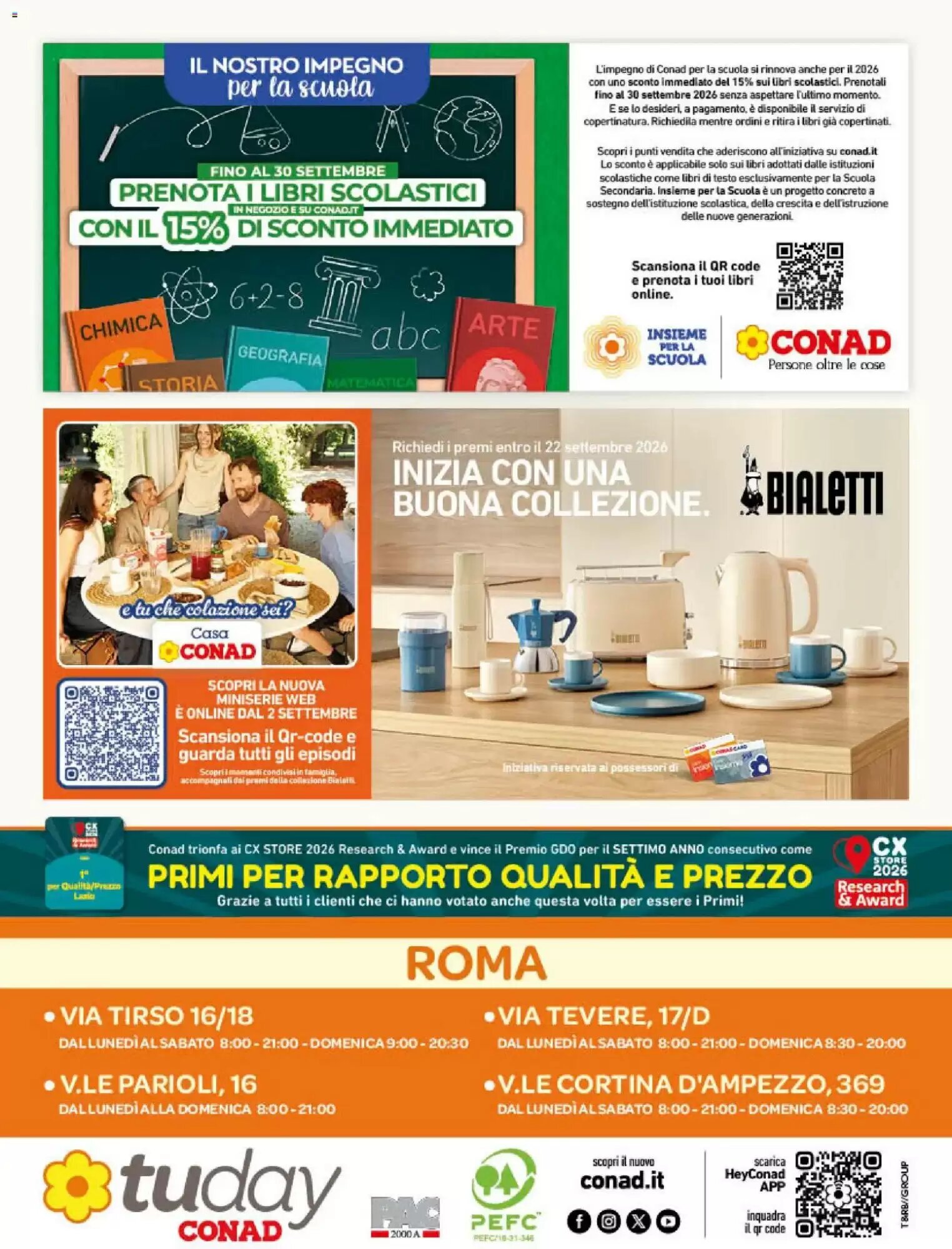 Volantino promozionale Conad  valide dal 26/08/2026 - Pagina 16.