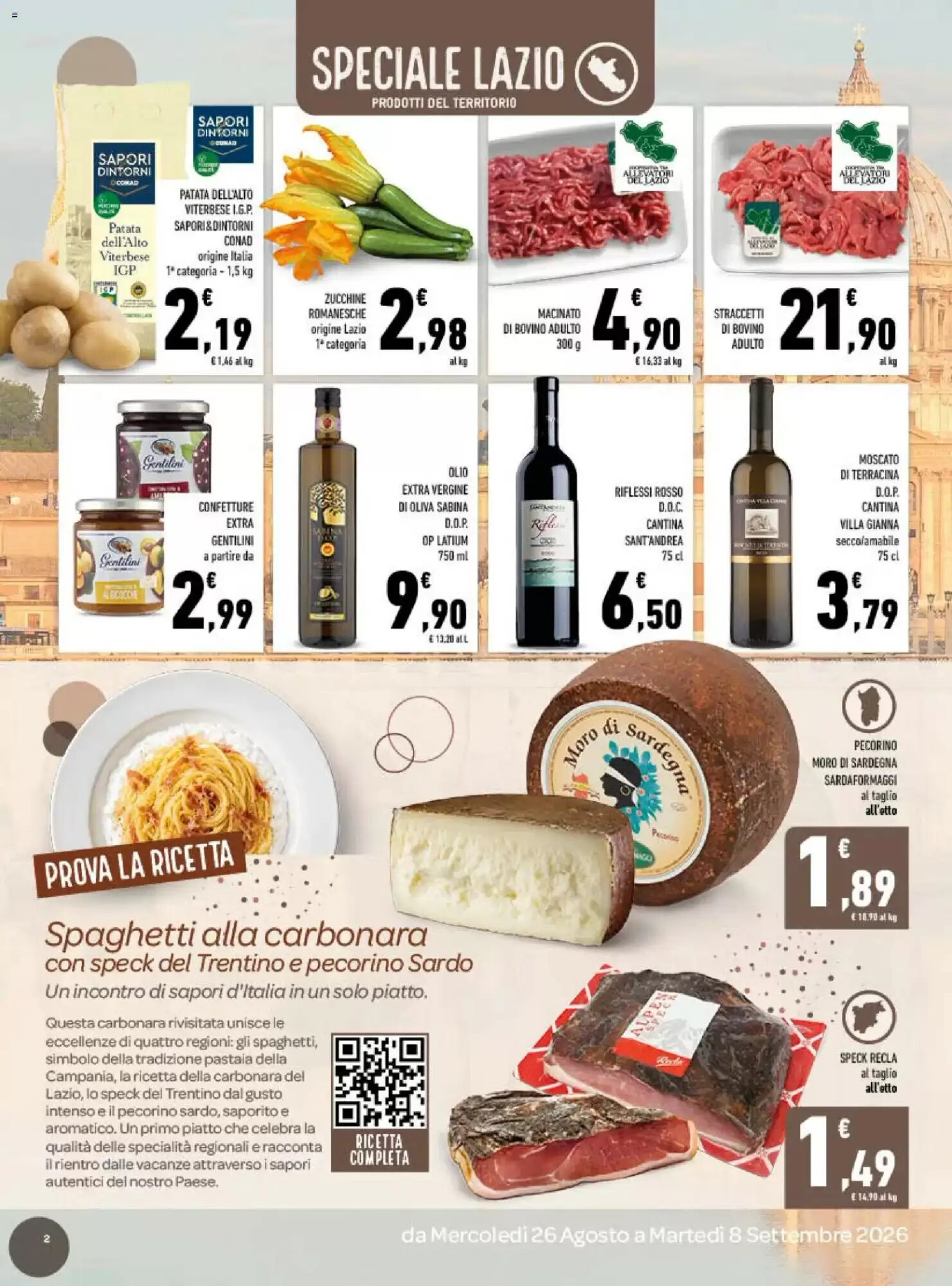 Volantino promozionale Conad  valide dal 26/08/2026 - Pagina 2.