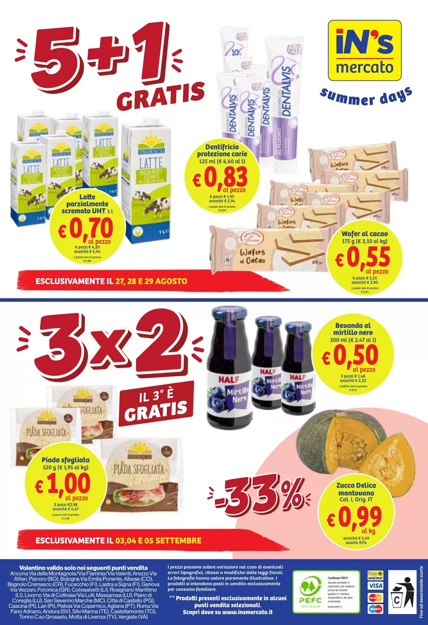 Volantino promozionale iN's Mercato  valide dal 26/08/2026 - Pagina 24.