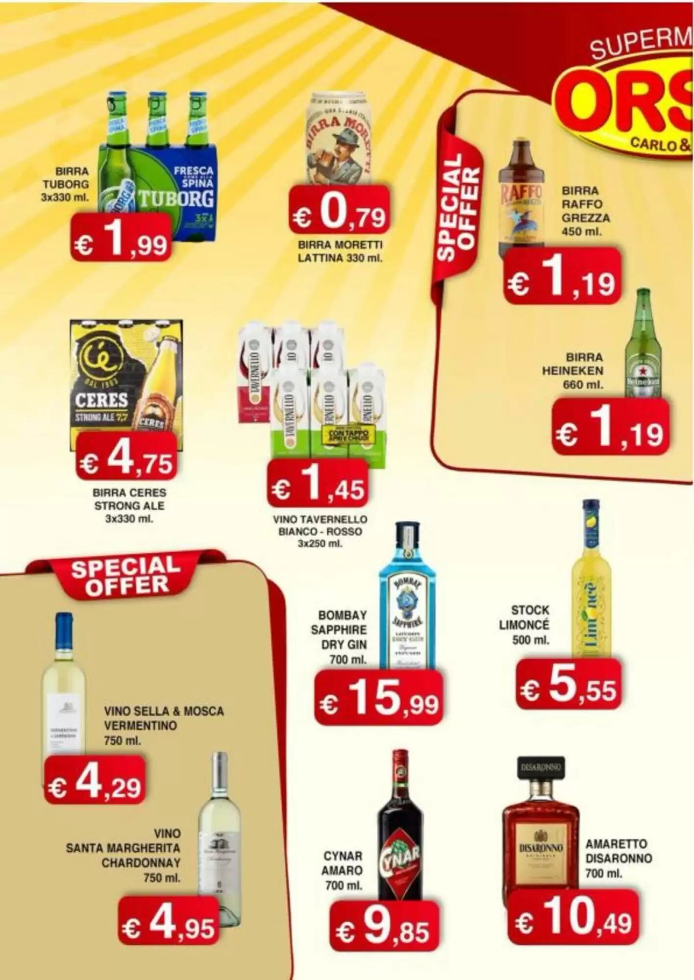 Volantino promozionale Orsini Market  valide dal 26/08/2026 - Pagina 10.