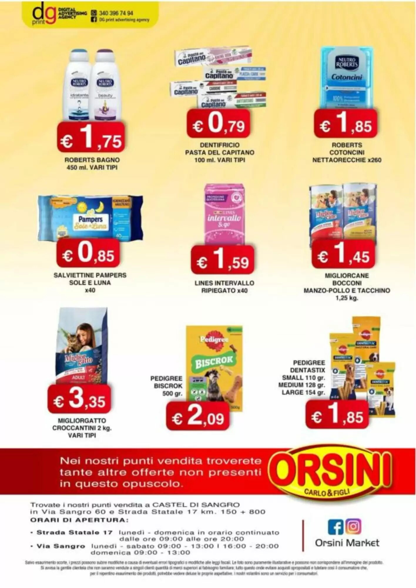 Volantino promozionale Orsini Market  valide dal 26/08/2026 - Pagina 12.