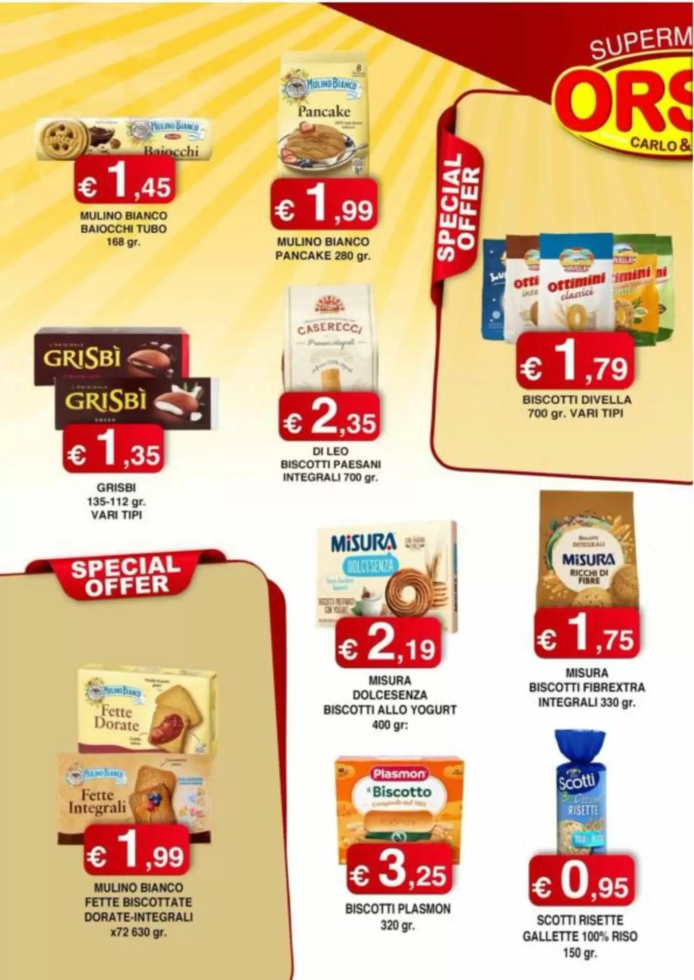Volantino promozionale Orsini Market  valide dal 26/08/2026 - Pagina 2.