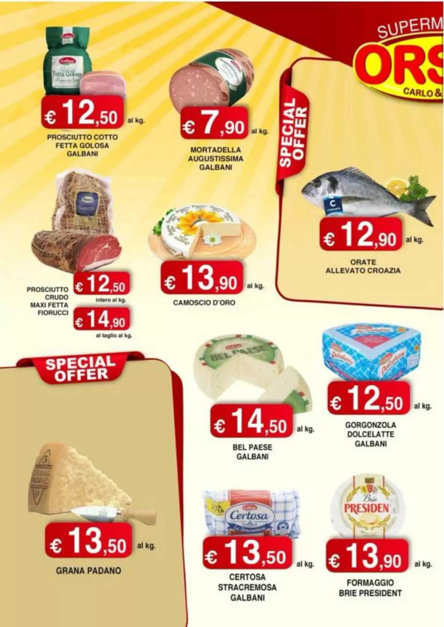 Volantino promozionale Orsini Market  valide dal 26/08/2026 - Pagina 6.