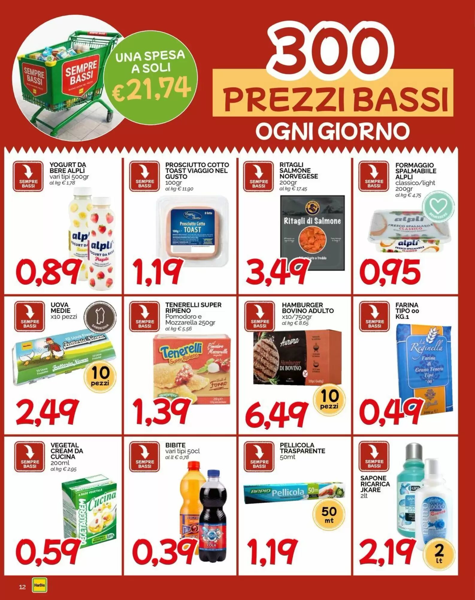 Volantino promozionale Hardis  valide dal 27/08/2026 - Pagina 12.