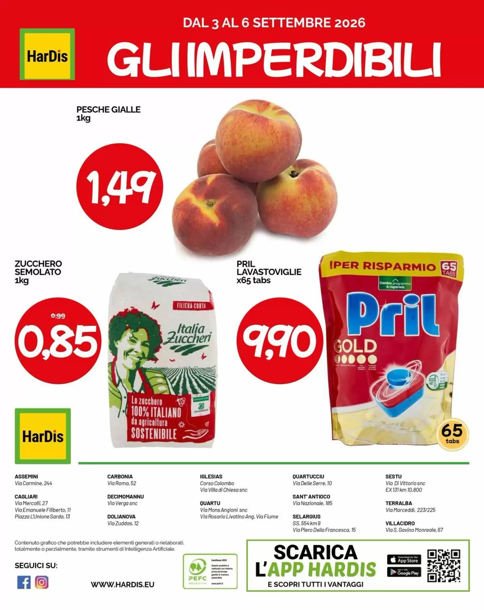 Volantino promozionale Hardis  valide dal 27/08/2026 - Pagina 16.