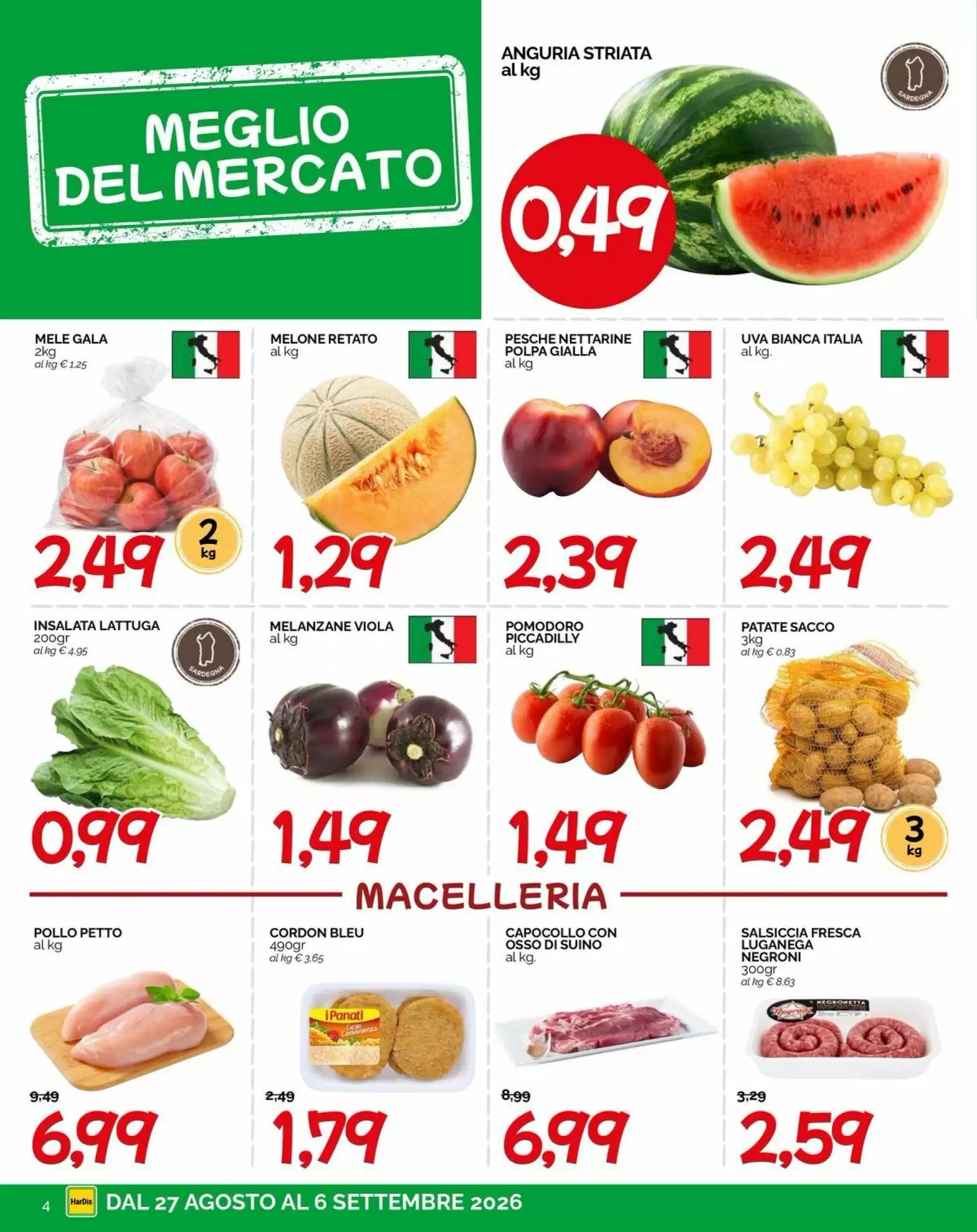 Volantino promozionale Hardis  valide dal 27/08/2026 - Pagina 4.