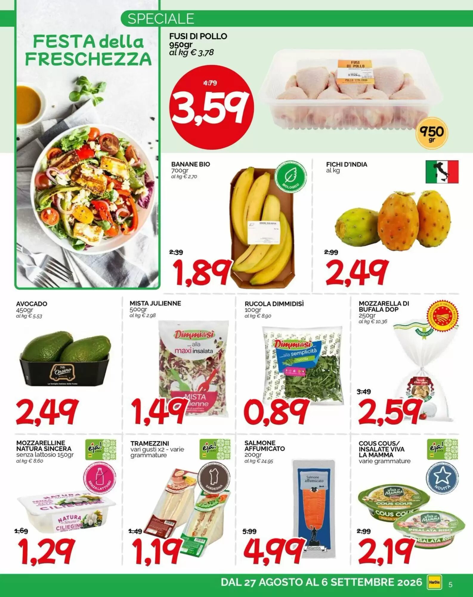 Volantino promozionale Hardis  valide dal 27/08/2026 - Pagina 5.