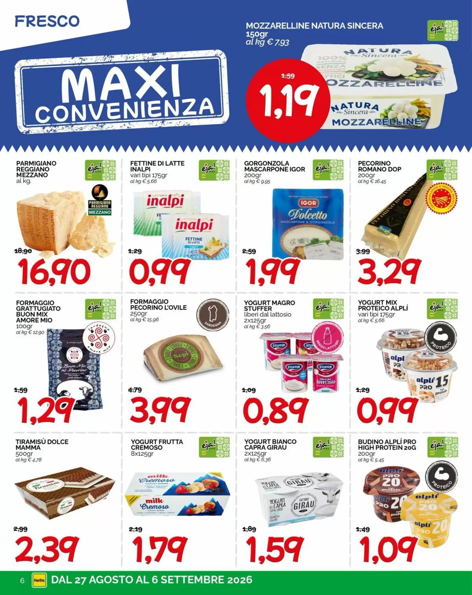 Volantino promozionale Hardis  valide dal 27/08/2026 - Pagina 6.
