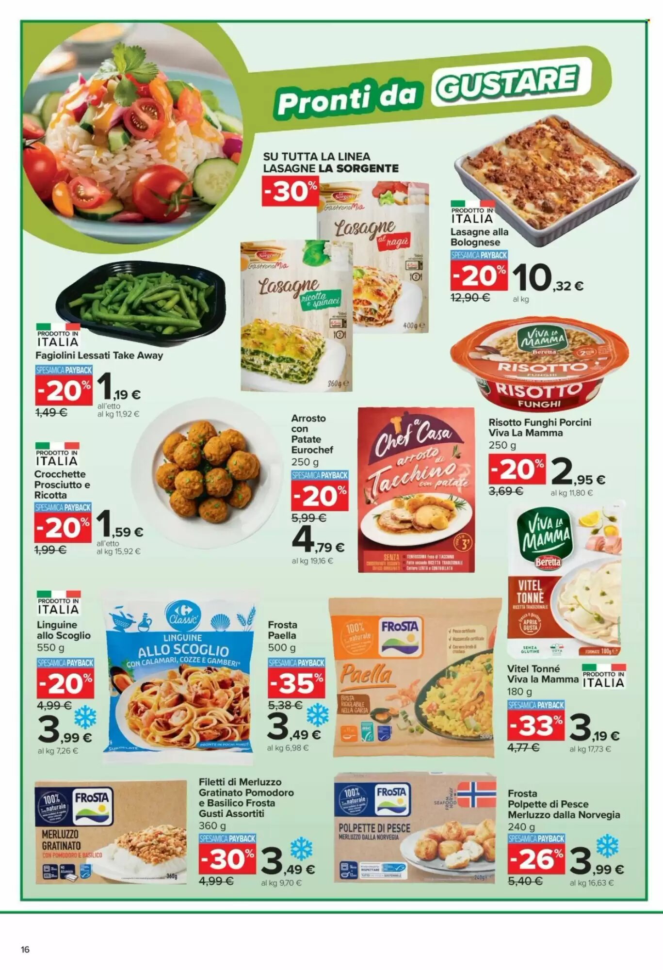 Volantino promozionale Carrefour Express  valide dal 27/08/2026 - Pagina 16.