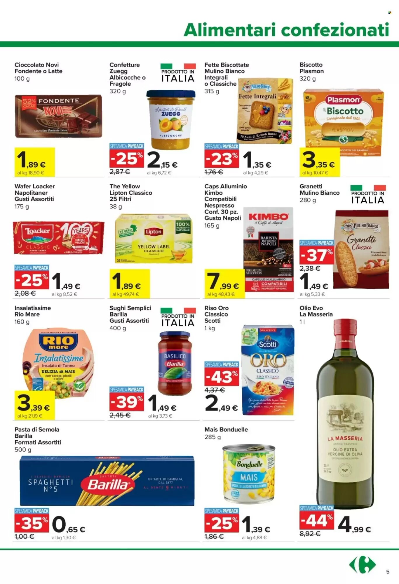 Volantino promozionale Carrefour Express  valide dal 27/08/2026 - Pagina 5.