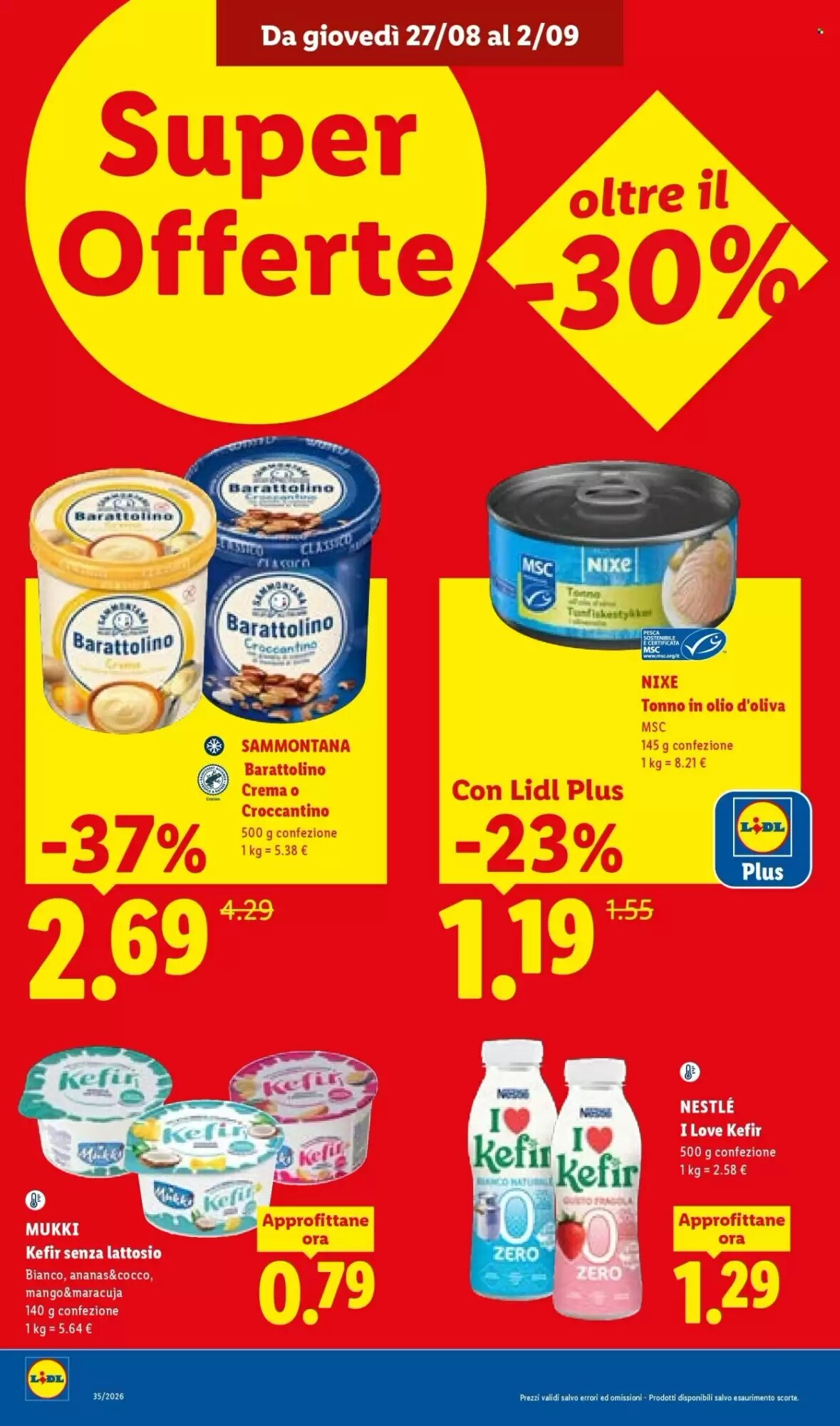 Volantino promozionale Lidl  valide dal 27/08/2026 - Pagina 14.