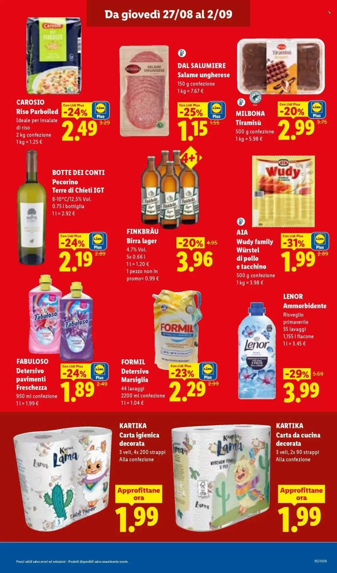Volantino promozionale Lidl  valide dal 27/08/2026 - Pagina 15.