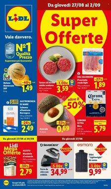 Volantino promozionale Lidl  valide dal 27/08/2026