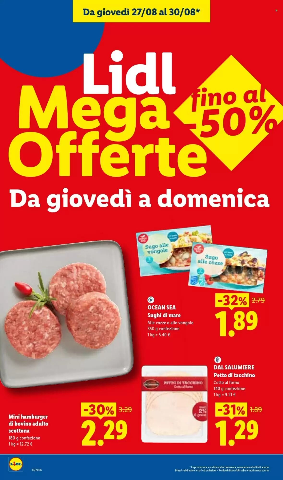 Volantino promozionale Lidl  valide dal 27/08/2026 - Pagina 2.