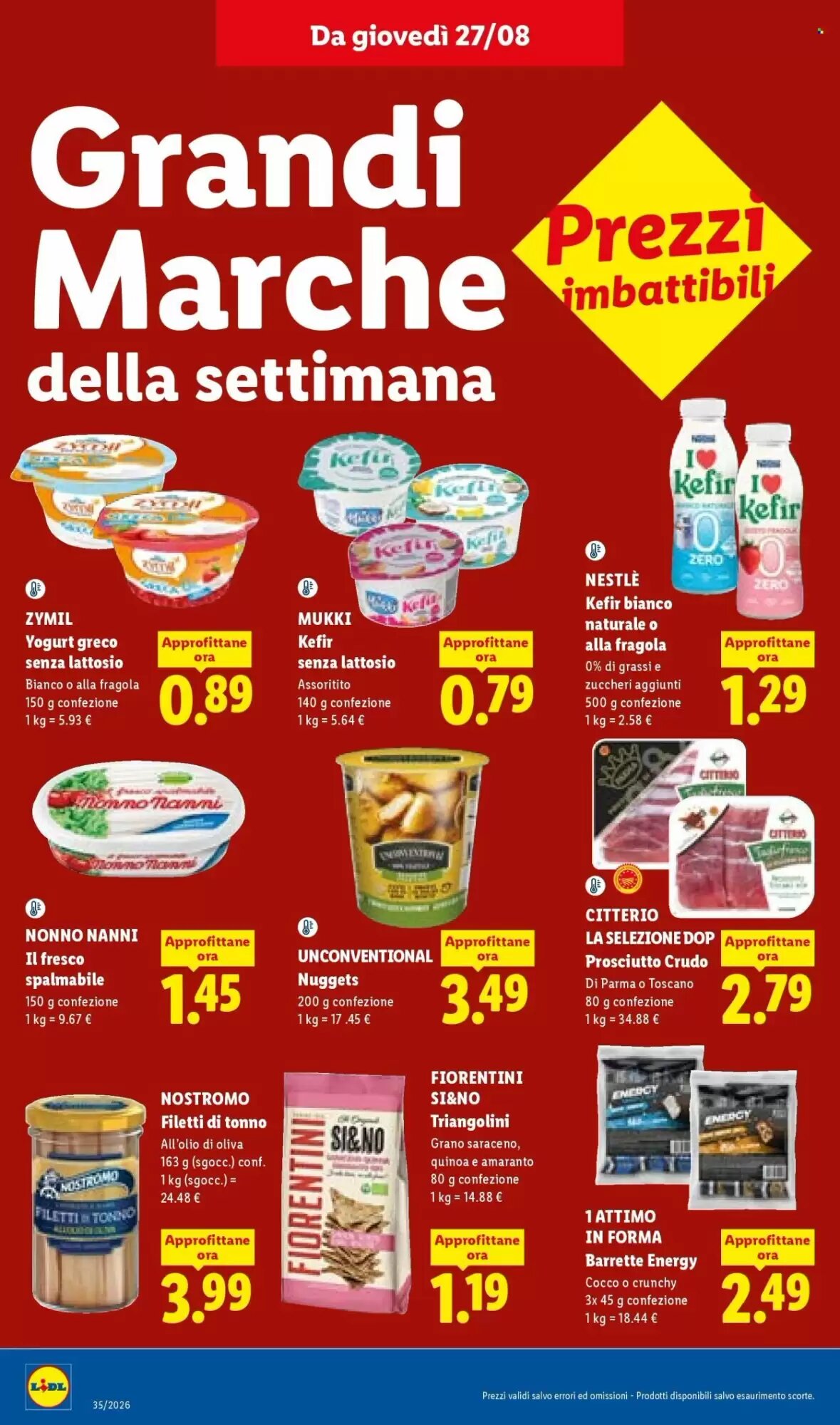Volantino promozionale Lidl  valide dal 27/08/2026 - Pagina 22.