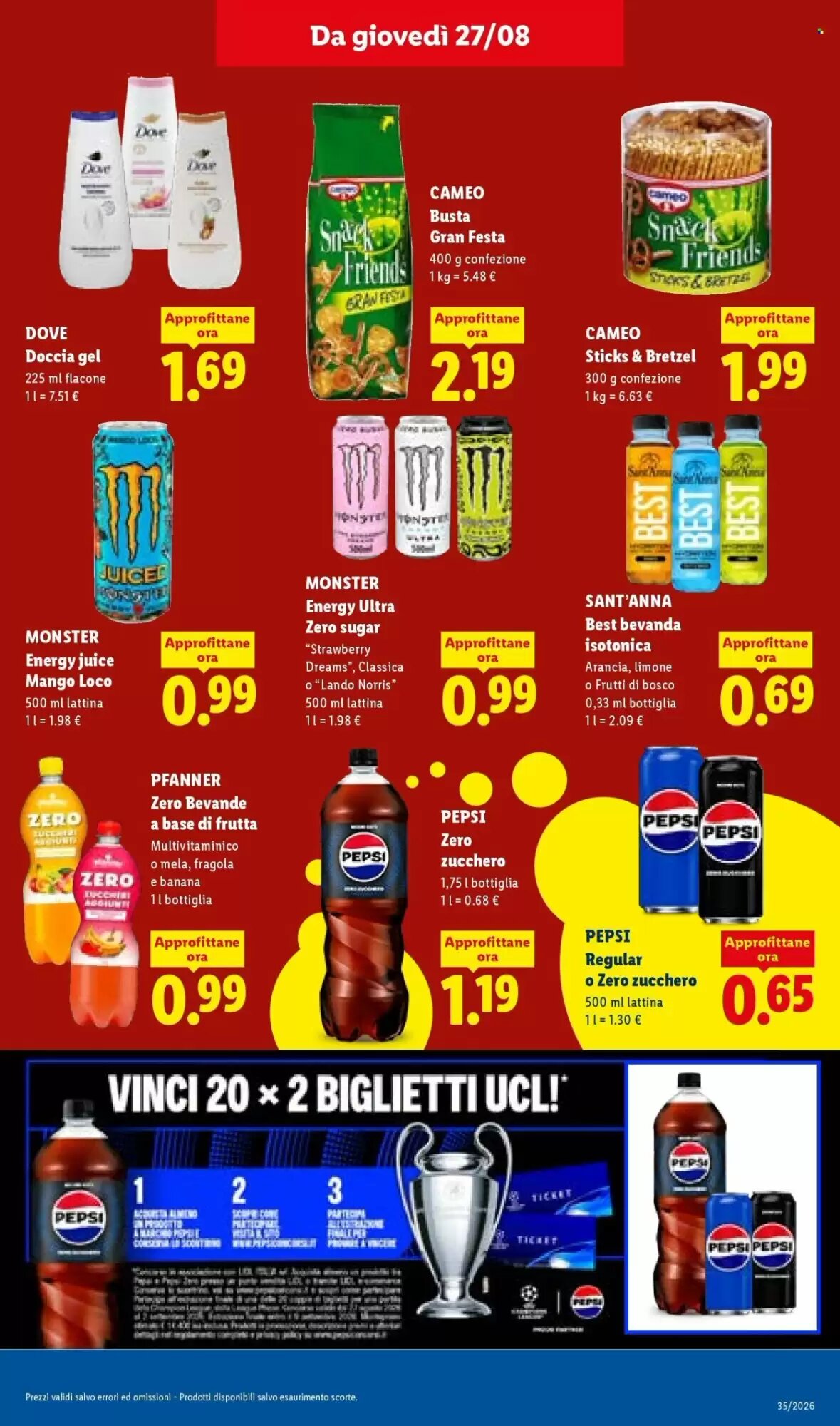 Volantino promozionale Lidl  valide dal 27/08/2026 - Pagina 23.