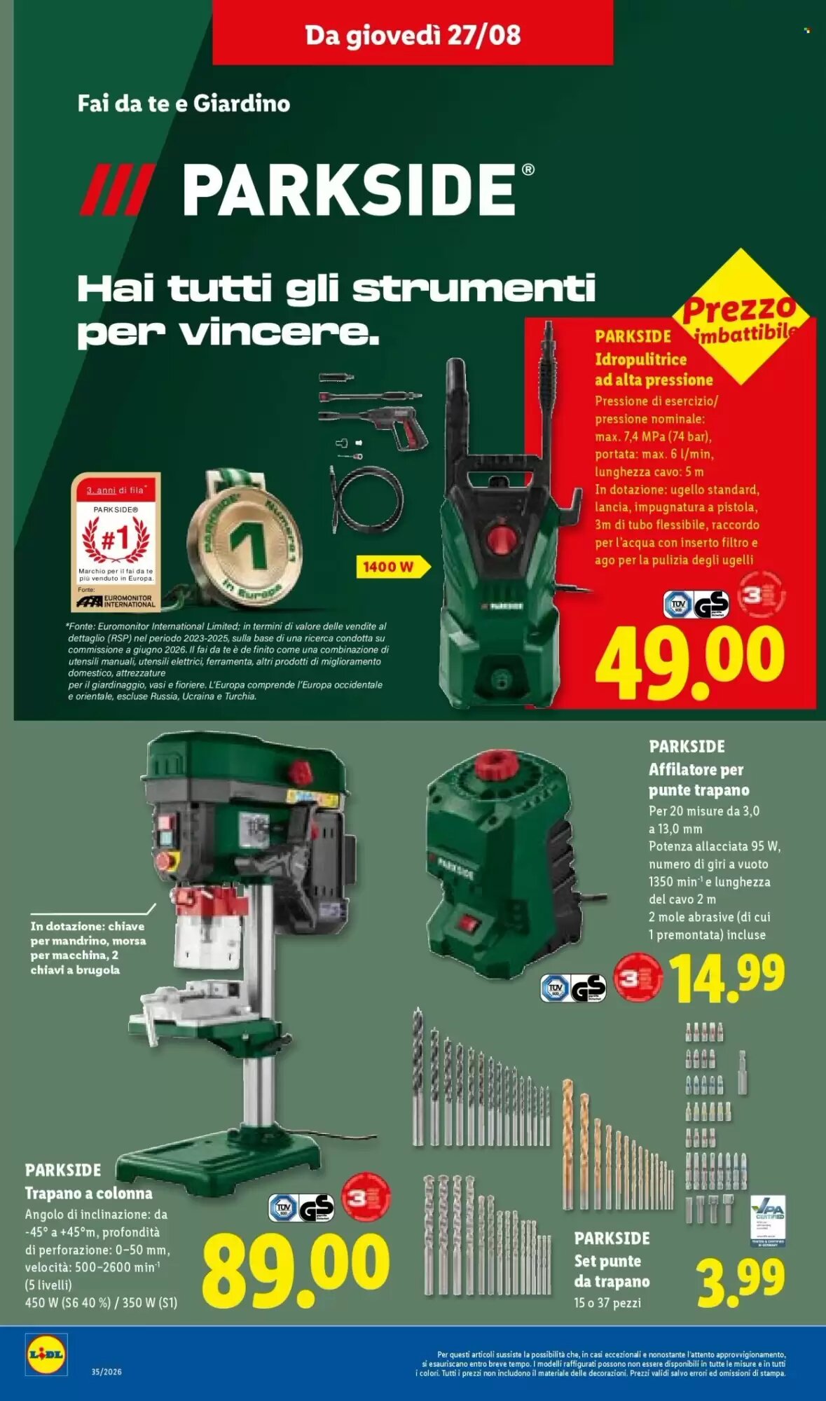 Volantino promozionale Lidl  valide dal 27/08/2026 - Pagina 24.