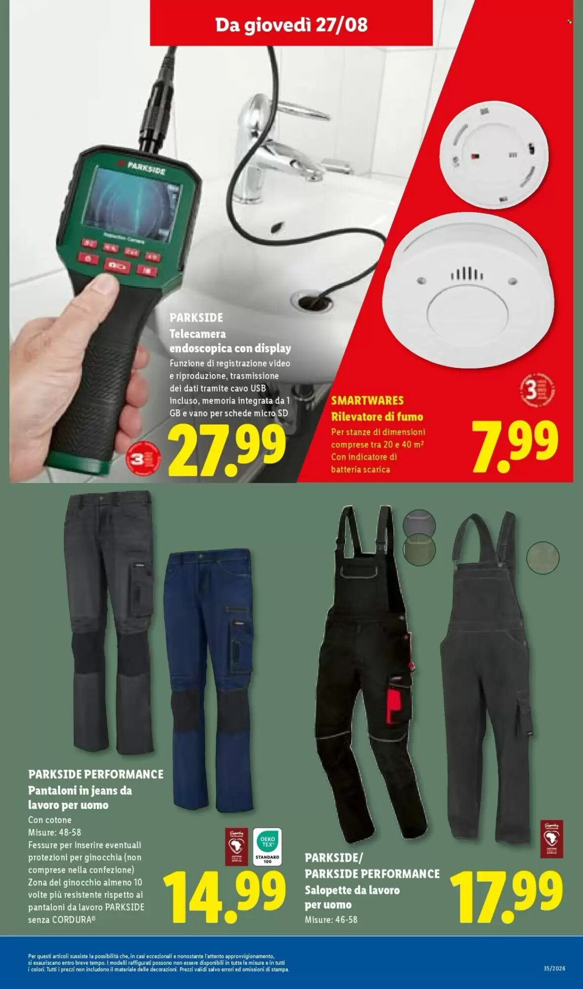 Volantino promozionale Lidl  valide dal 27/08/2026 - Pagina 27.