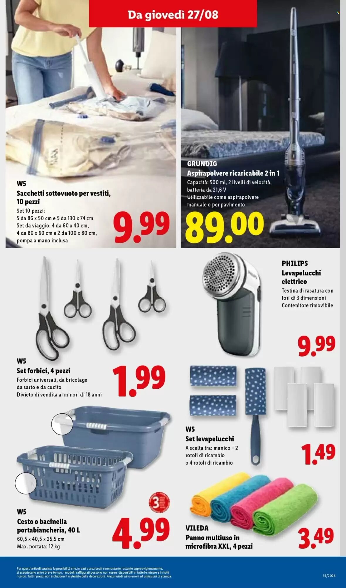 Volantino promozionale Lidl  valide dal 27/08/2026 - Pagina 29.