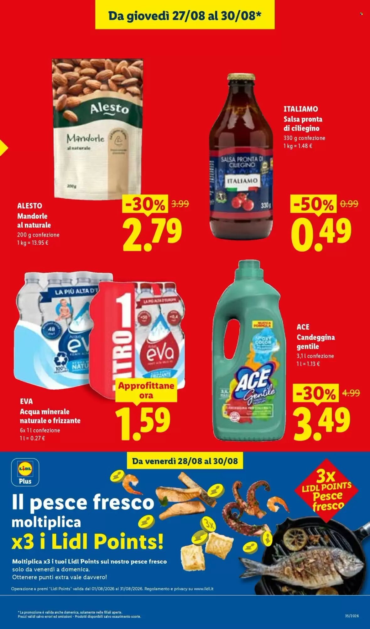 Volantino promozionale Lidl  valide dal 27/08/2026 - Pagina 3.