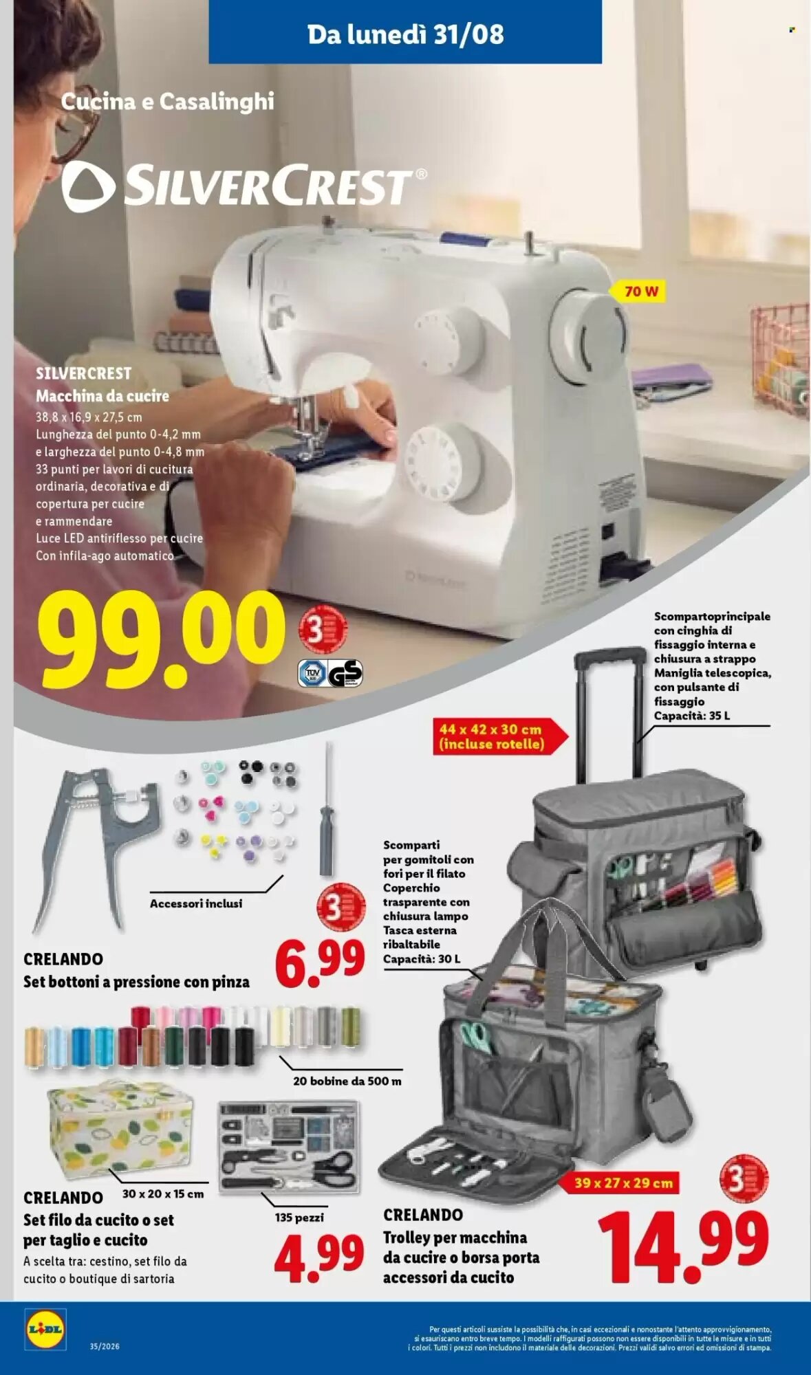Volantino promozionale Lidl  valide dal 27/08/2026 - Pagina 34.