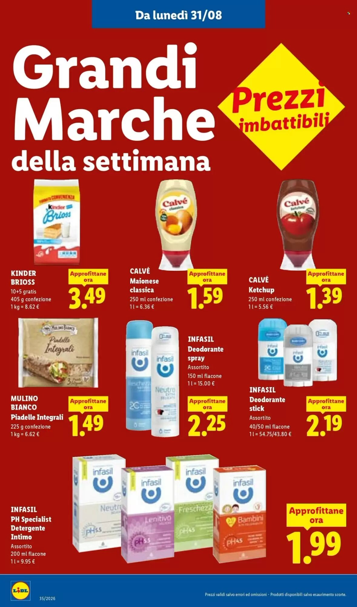 Volantino promozionale Lidl  valide dal 27/08/2026 - Pagina 49.