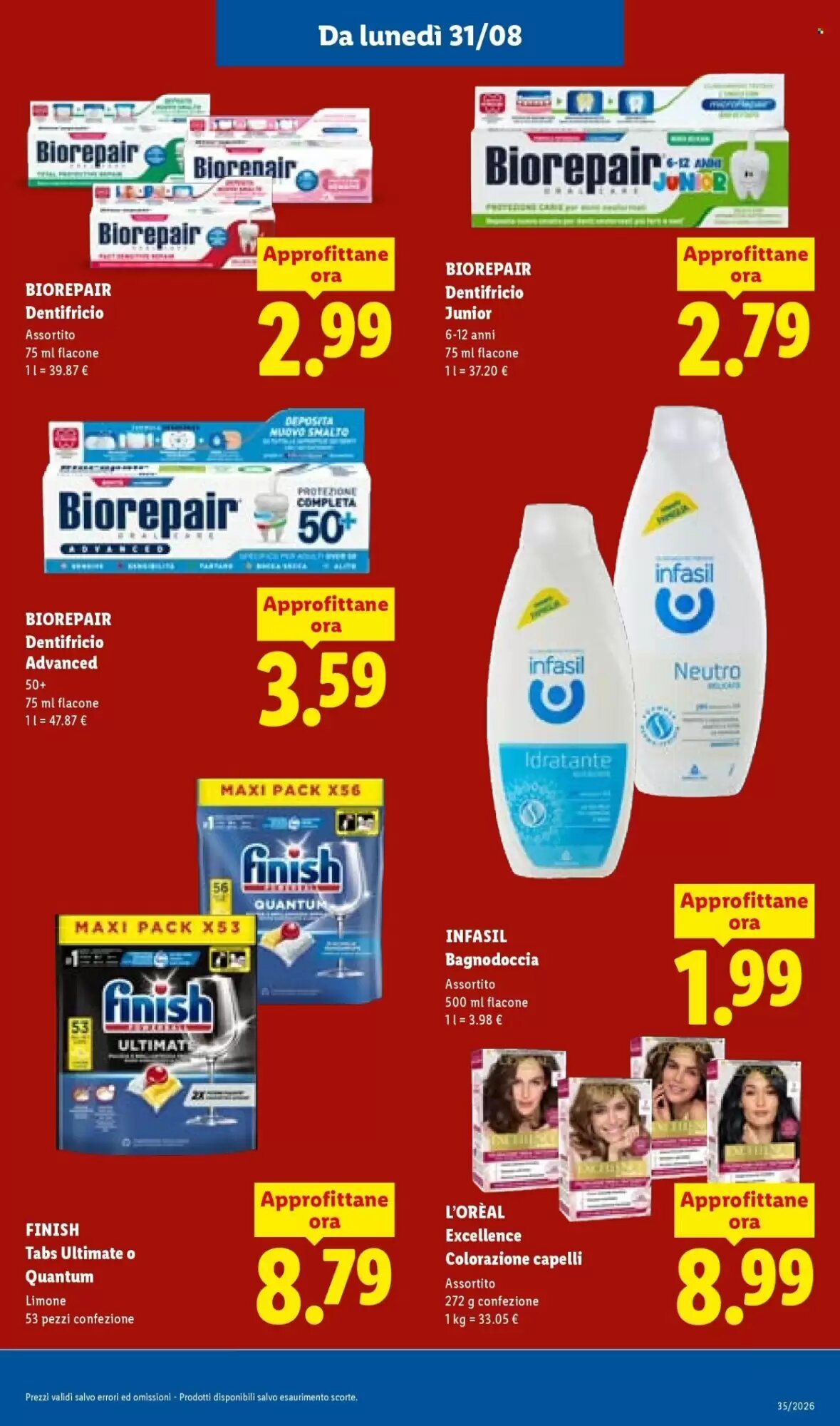 Volantino promozionale Lidl  valide dal 27/08/2026 - Pagina 50.