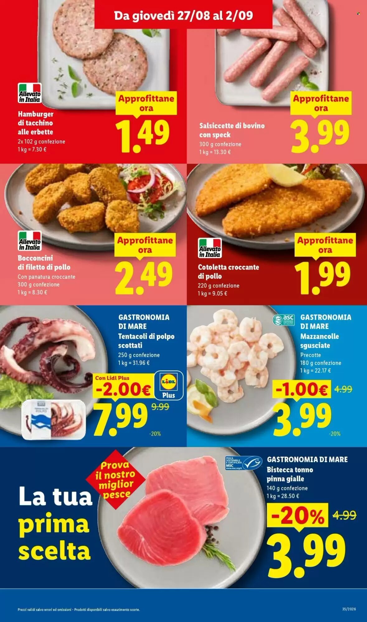 Volantino promozionale Lidl  valide dal 27/08/2026 - Pagina 9.