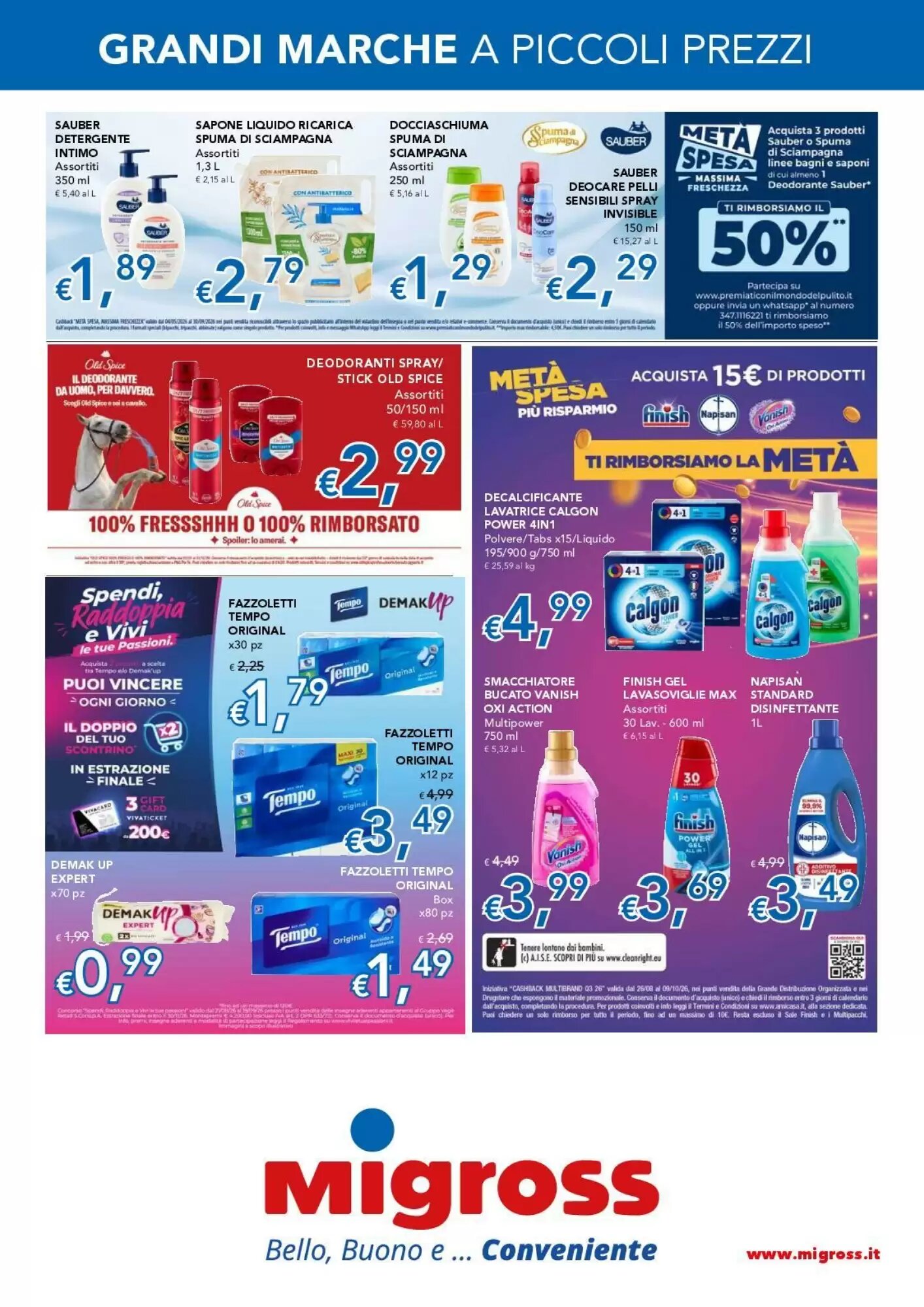 Volantino promozionale Migross Supermercati e Market  valide dal 27/08/2026 - Pagina 4.