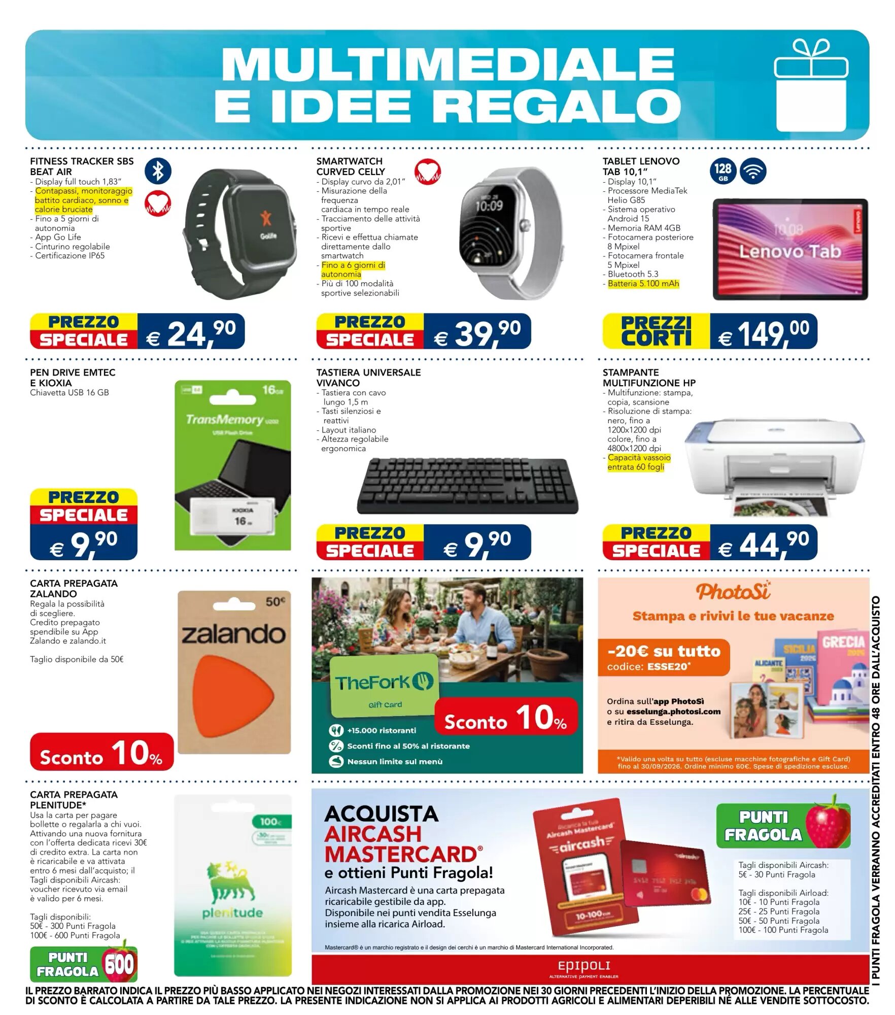 Volantino promozionale Esselunga  valide dal 27/08/2026 - Pagina 5.