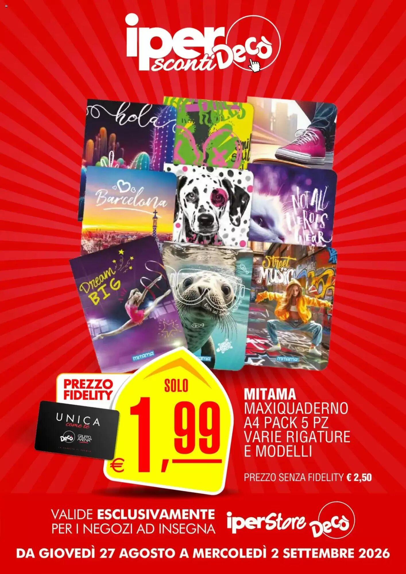 Volantino promozionale Deco Iperstore  valide dal 27/08/2026 - Pagina 12.