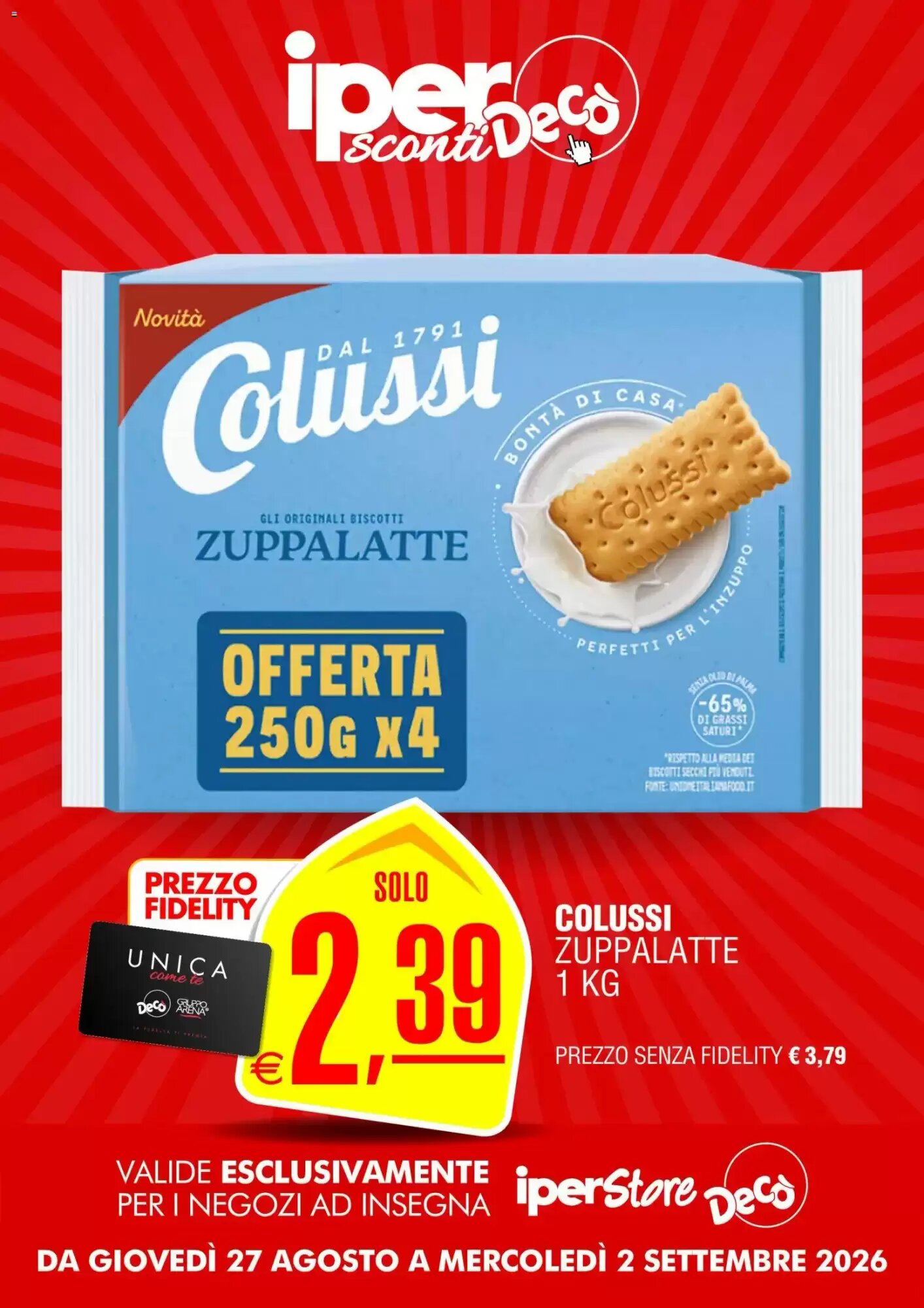 Volantino promozionale Deco Iperstore  valide dal 27/08/2026 - Pagina 3.