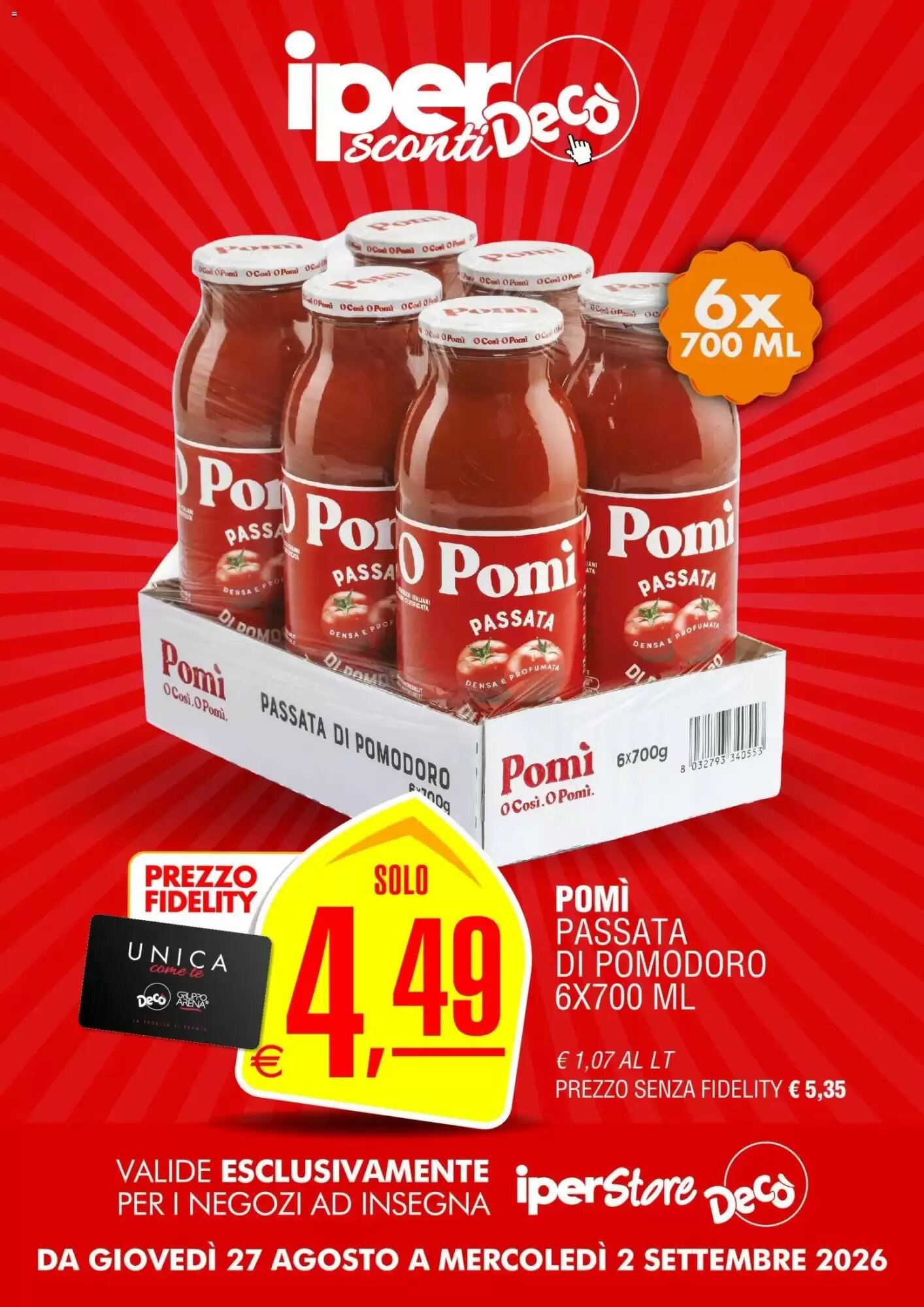 Volantino promozionale Deco Iperstore  valide dal 27/08/2026 - Pagina 7.