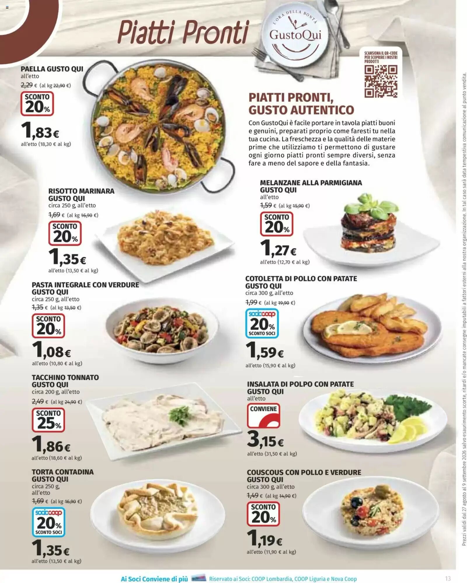 Volantino promozionale Ipercoop  valide dal 27/08/2026 - Pagina 13.