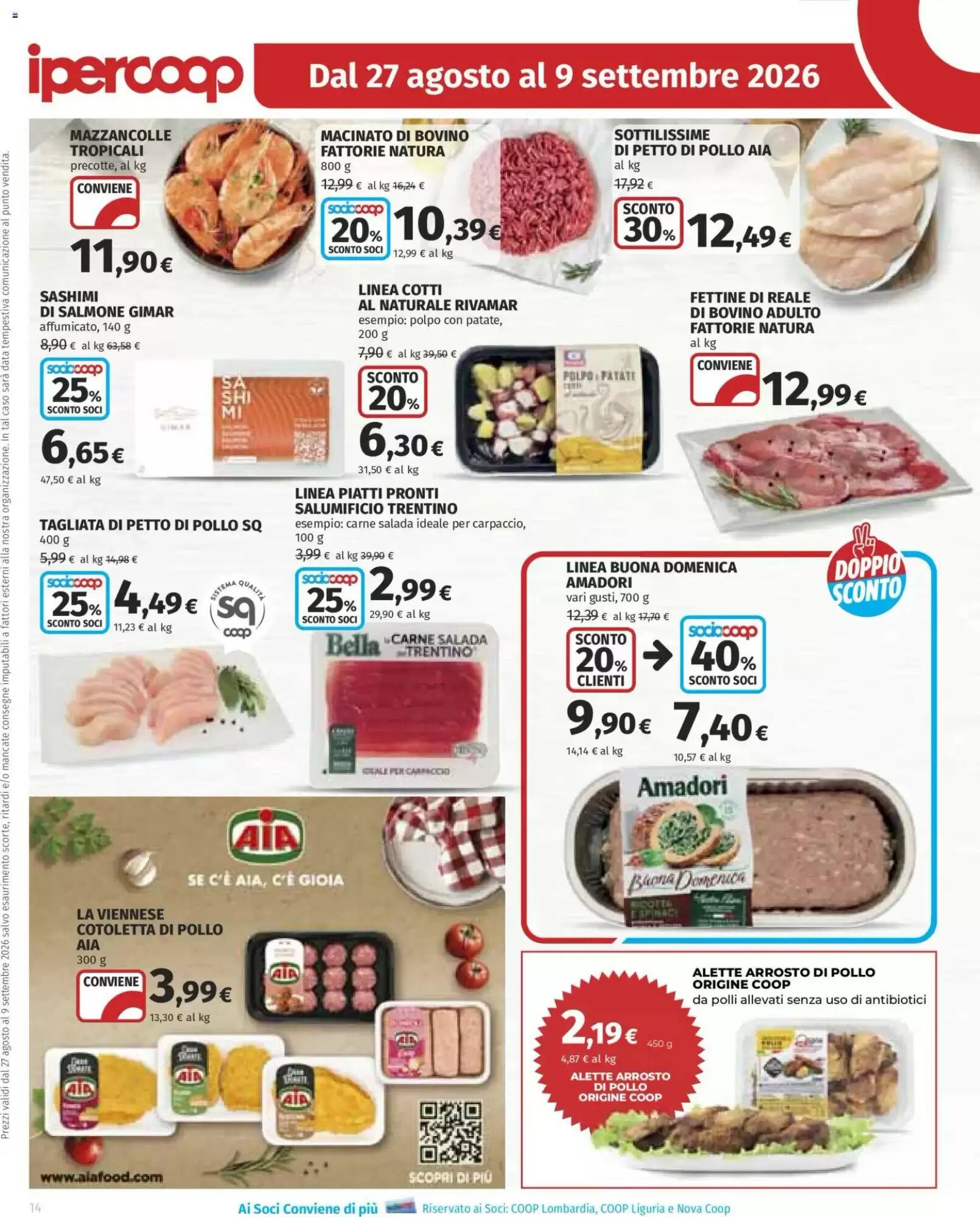 Volantino promozionale Ipercoop  valide dal 27/08/2026 - Pagina 14.
