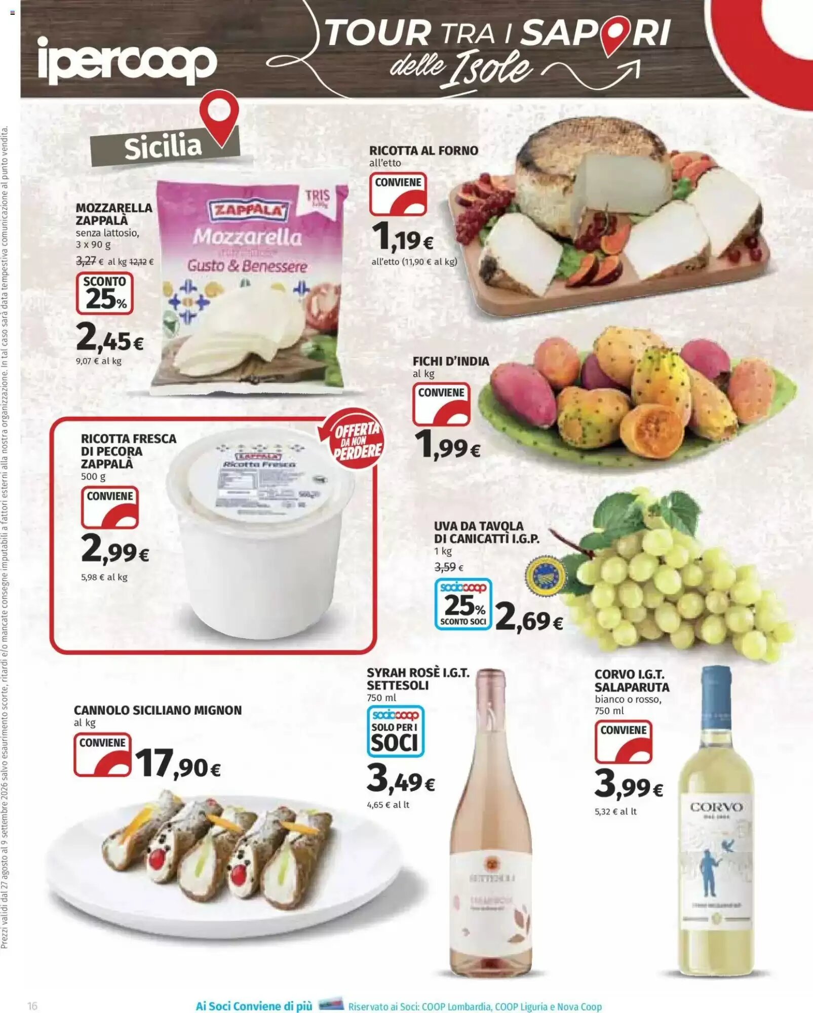 Volantino promozionale Ipercoop  valide dal 27/08/2026 - Pagina 16.