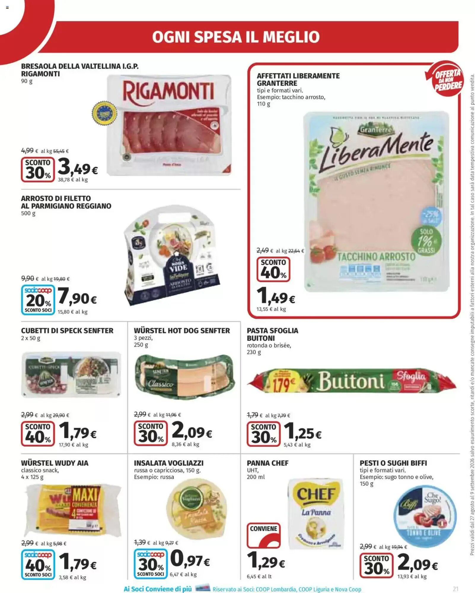 Volantino promozionale Ipercoop  valide dal 27/08/2026 - Pagina 21.