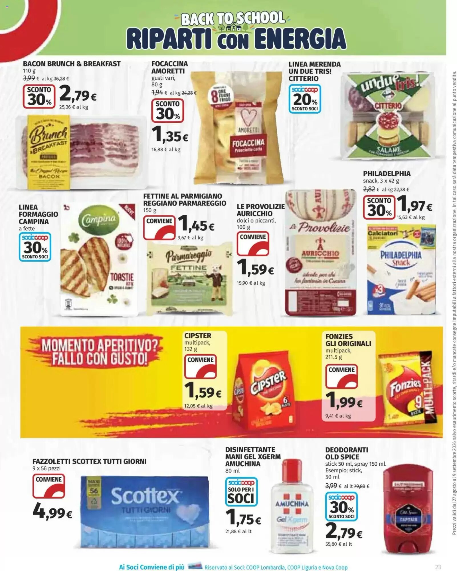 Volantino promozionale Ipercoop  valide dal 27/08/2026 - Pagina 23.