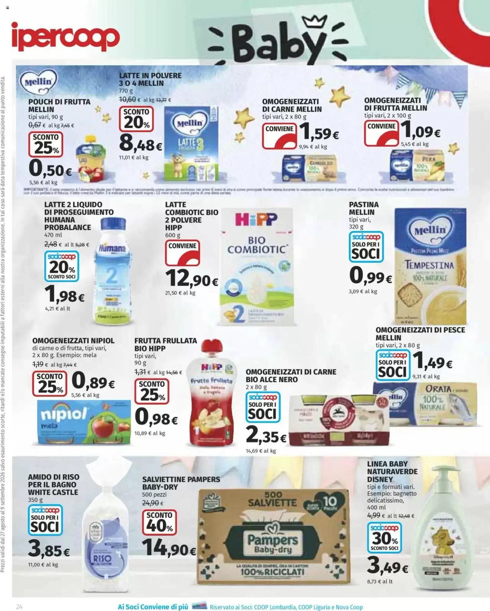 Volantino promozionale Ipercoop  valide dal 27/08/2026 - Pagina 24.