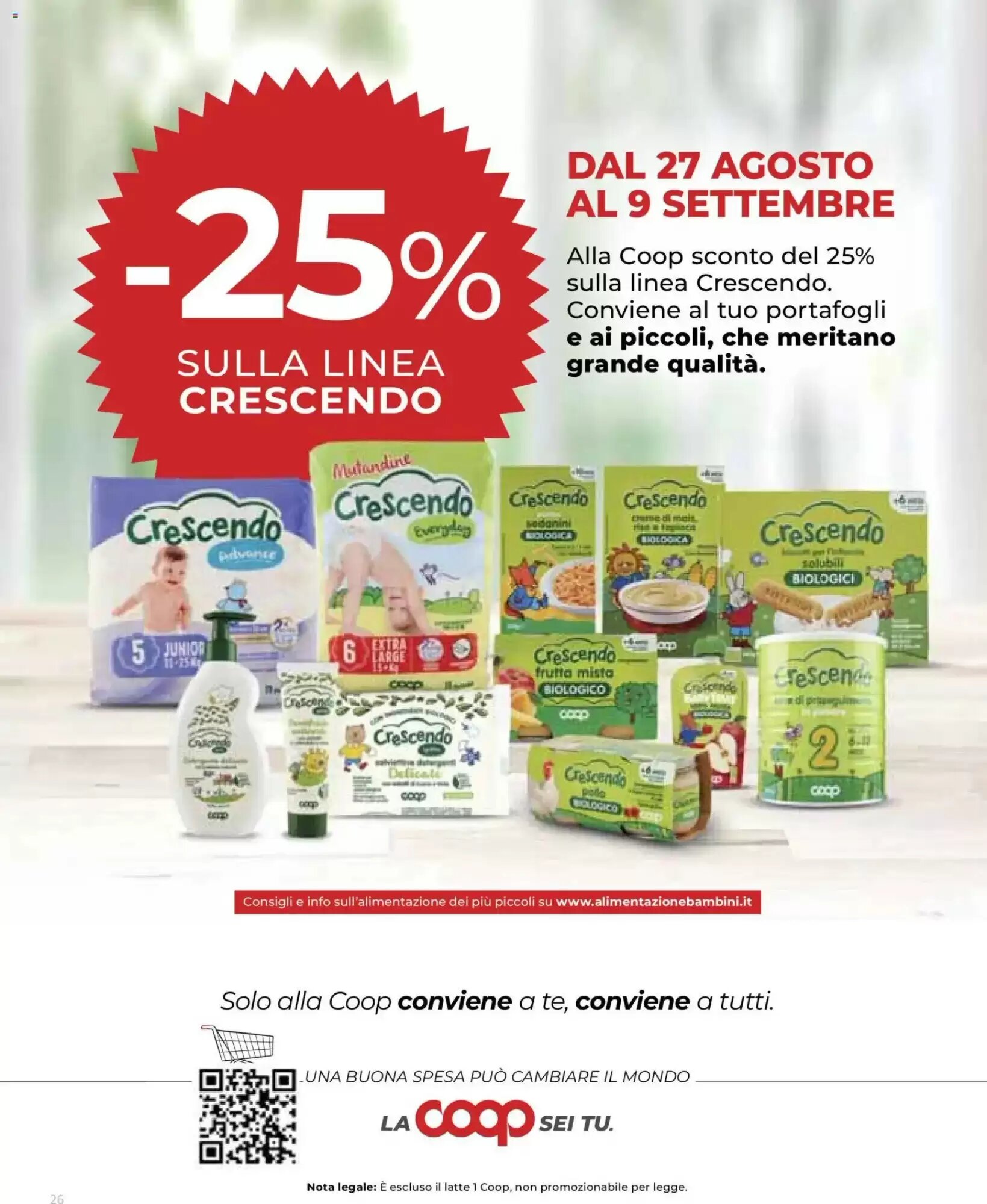 Volantino promozionale Ipercoop  valide dal 27/08/2026 - Pagina 26.