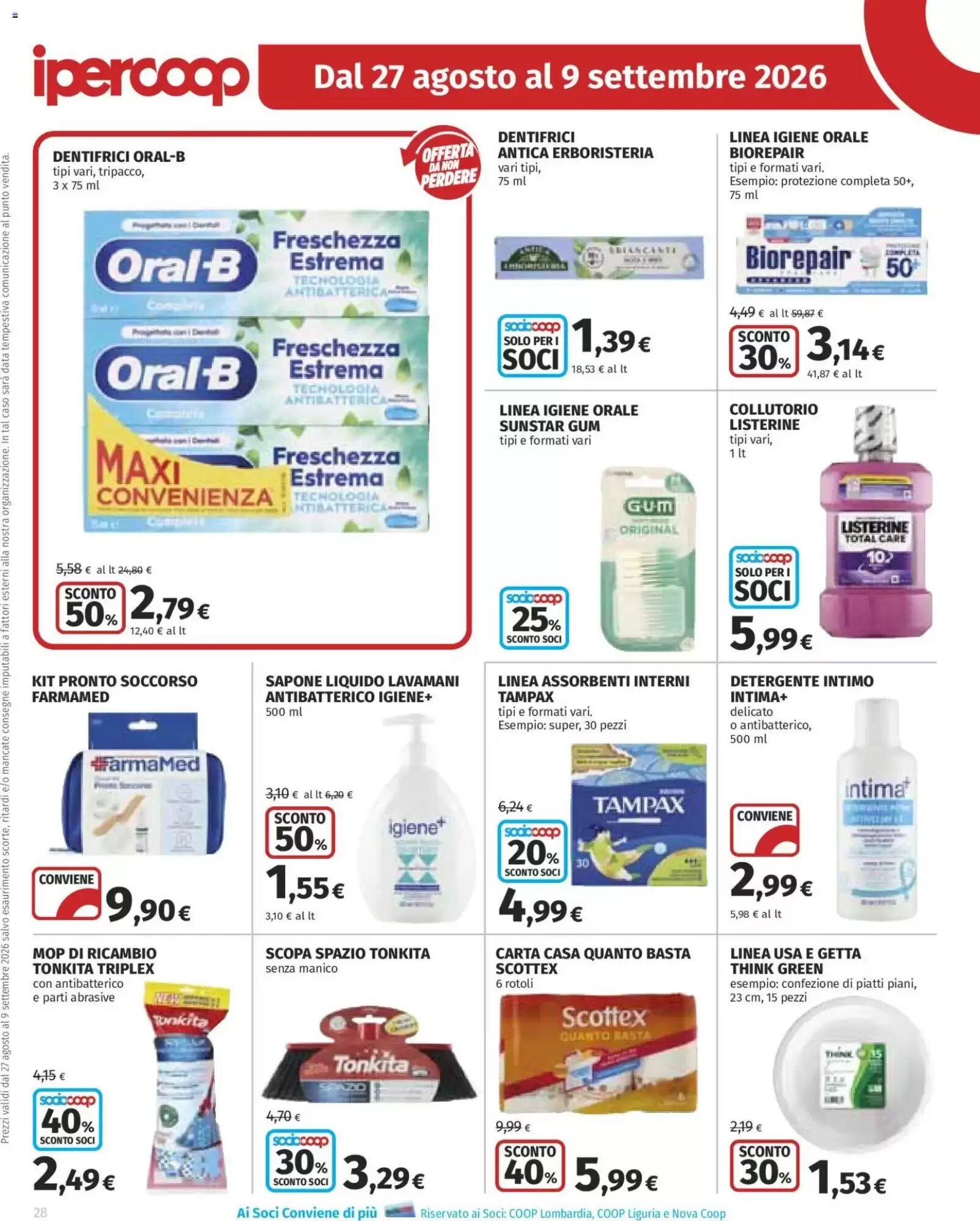 Volantino promozionale Ipercoop  valide dal 27/08/2026 - Pagina 28.