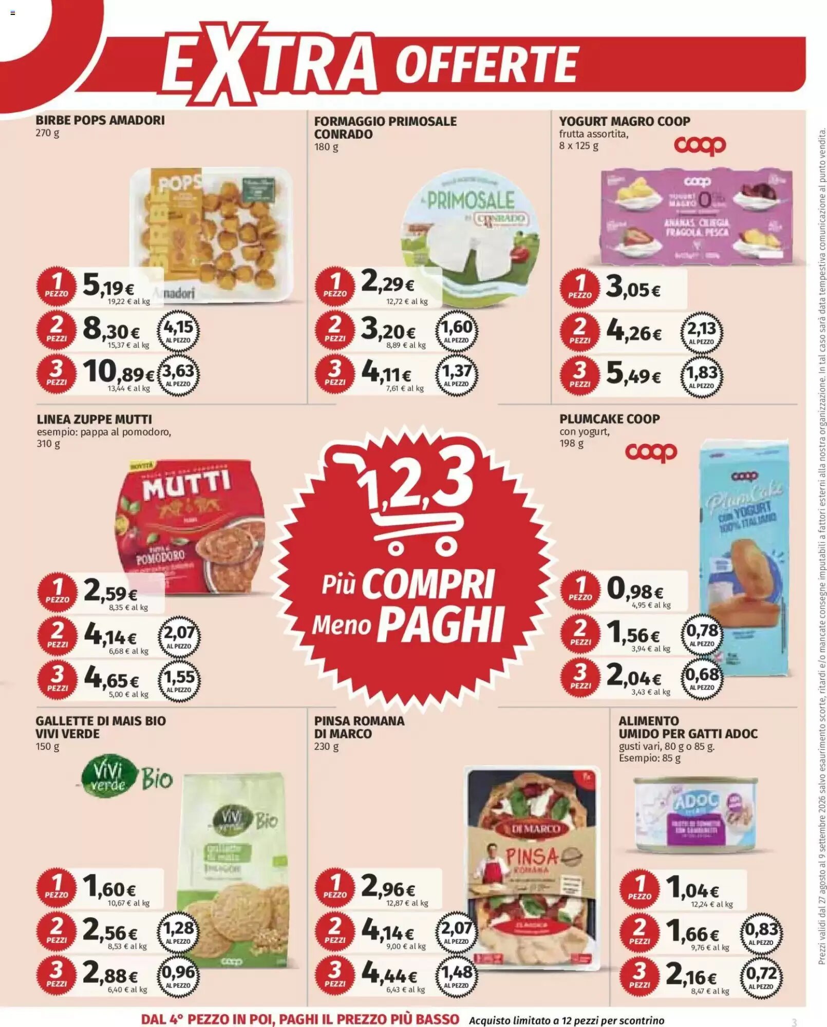 Volantino promozionale Ipercoop  valide dal 27/08/2026 - Pagina 3.