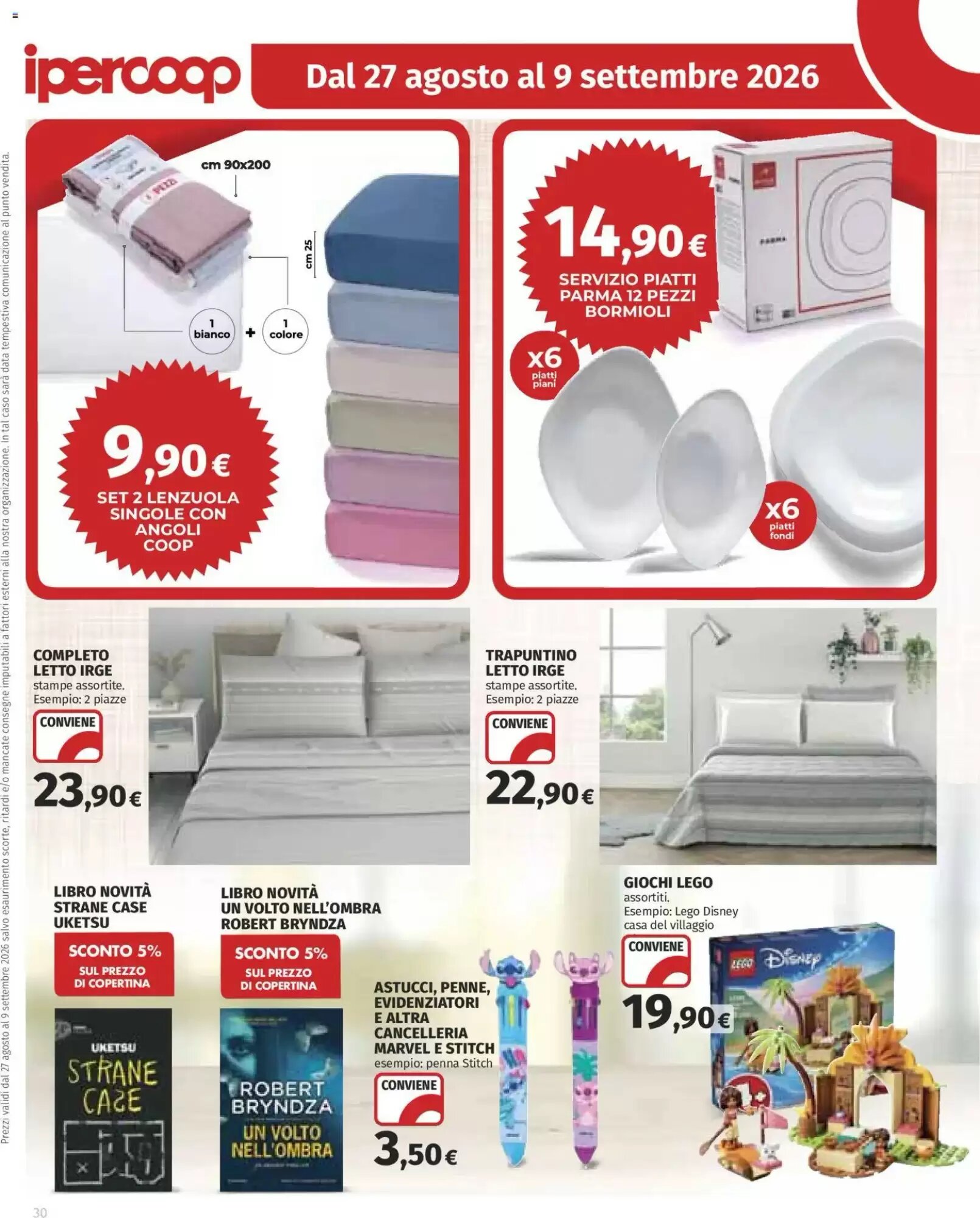 Volantino promozionale Ipercoop  valide dal 27/08/2026 - Pagina 30.
